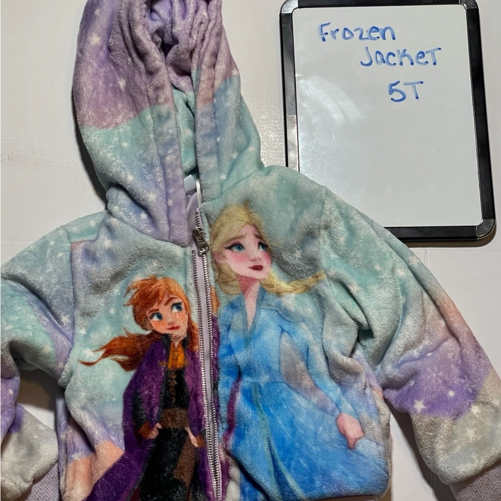 Frozen Kids Jacket - Purple and Blue